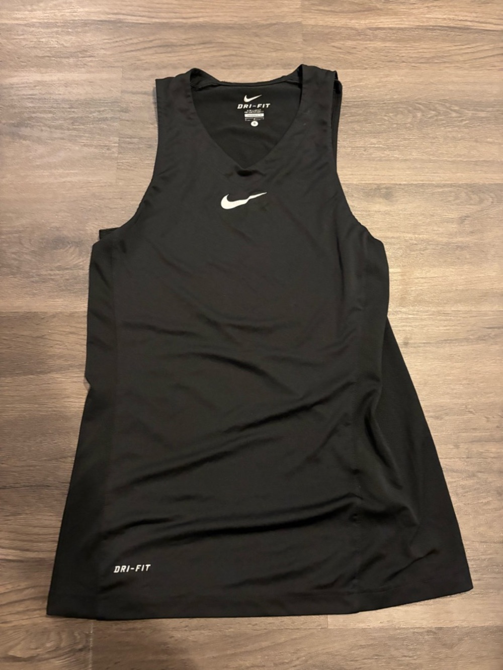Nike Black Women's Dri-FIT Athletic Tank Top